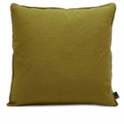 HAY Linen Cushion - 50x50cm in Olive 