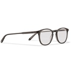 Garrett Leight California Optical - Kinney D-Frame Acetate Glasses - Gray