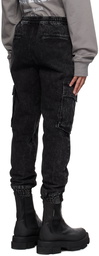 Juun.J Black Faded Cargo Pants