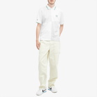 Dime Men's Court Polo Shirt in White