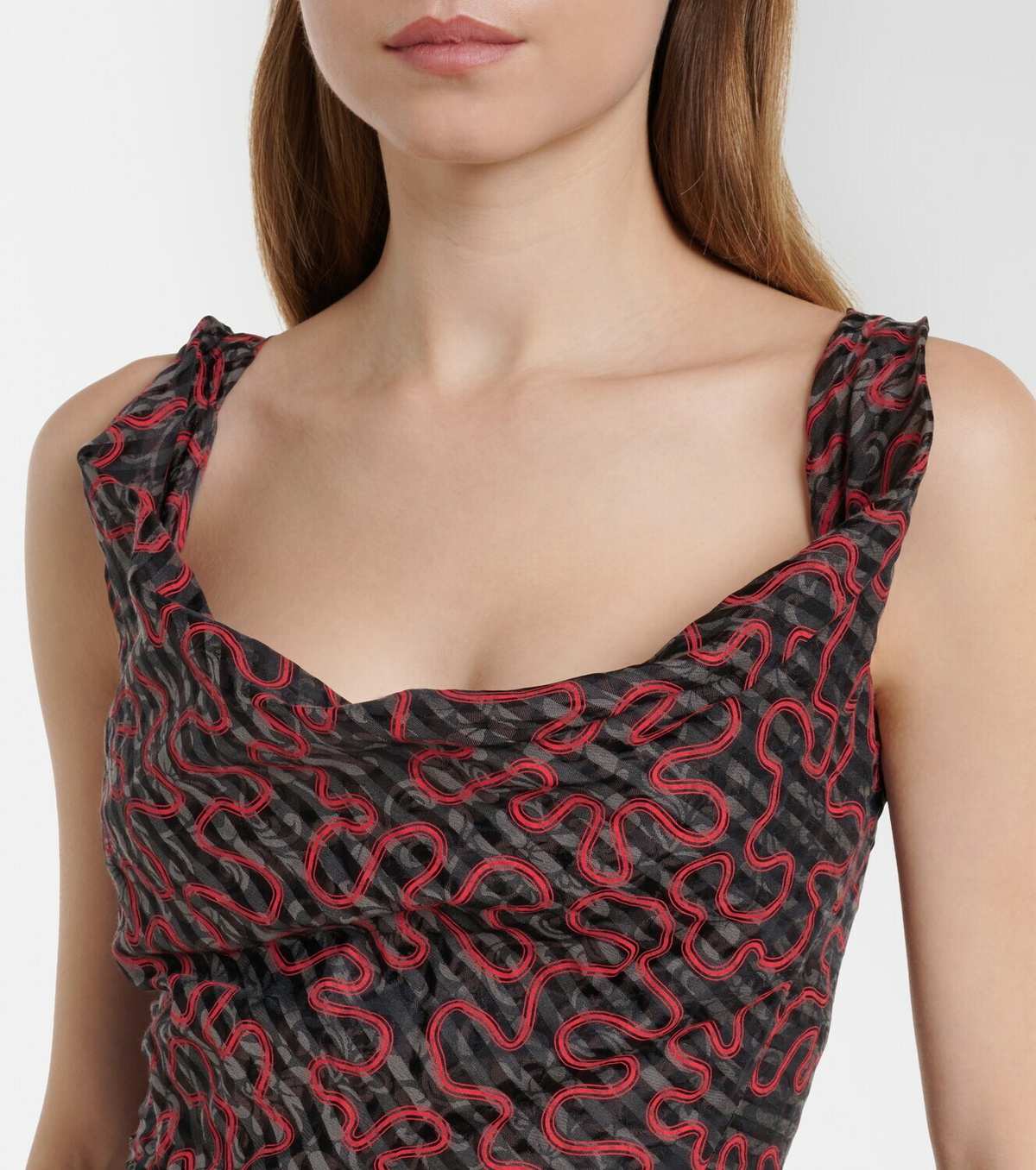 Vivienne Westwood Panther printed midi dress