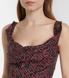 Vivienne Westwood Panther printed midi dress