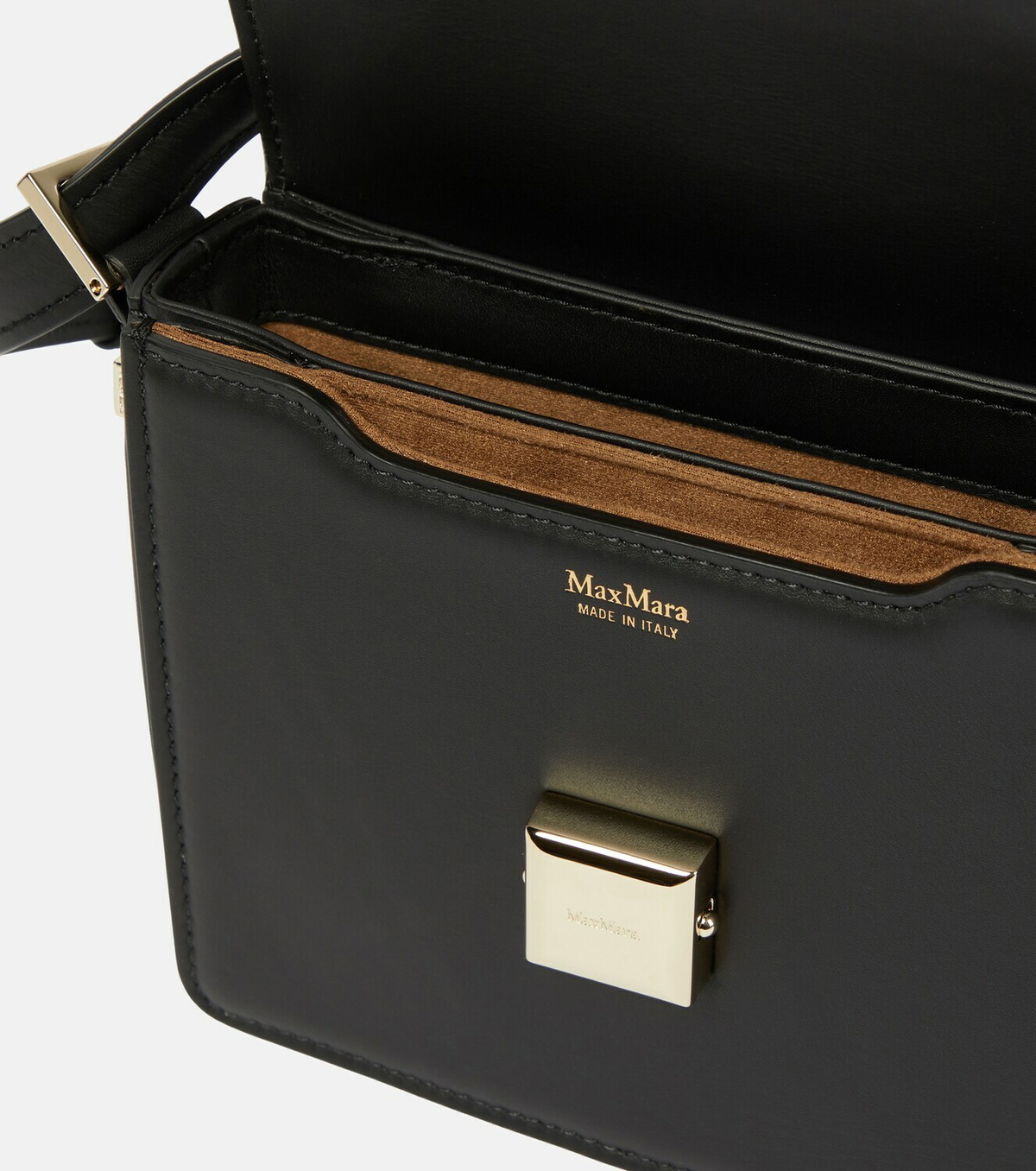 Max Mara - MM leather crossbody bag Max Mara