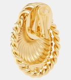 Alessandra Rich Shell embellished earrings