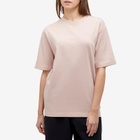 Air Jordan Women's Wordmark 85 T-Shirt in Pink Oxford