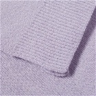 Colorful Standard Merino Wool Scarf in Soft Lavender