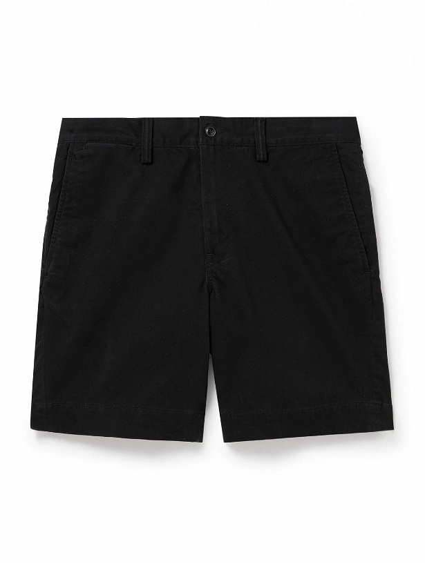 Photo: Polo Ralph Lauren - Straight-Leg Stretch-Cotton Twill Shorts - Black