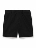 Polo Ralph Lauren - Straight-Leg Stretch-Cotton Twill Shorts - Black