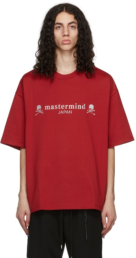 Photo: mastermind JAPAN Red Cotton T-Shirt