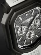 Gerald Charles - Maestro 3.0 Automatic Chronograph Darkblast® Titanium Watch, Ref. GC3.0-TNSB-06CP-RSPN