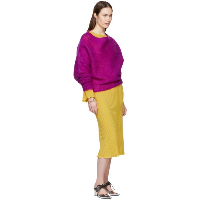 Simon Miller Purple Mohair Fay Sweater