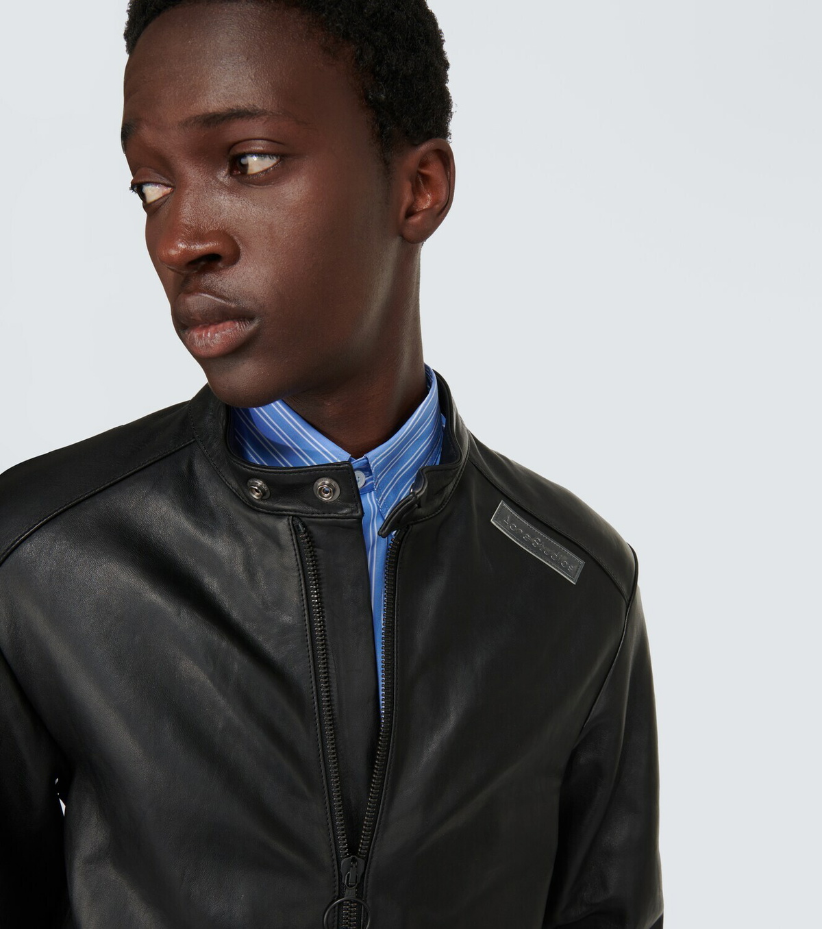 Acne Studios Embossed leather jacket Acne Studios