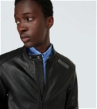 Acne Studios Embossed leather jacket