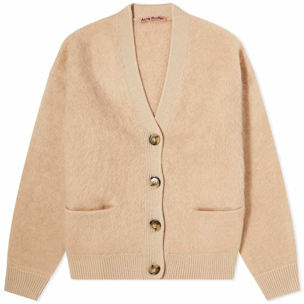 Acne Studios Women s Rives Cardigan in Warm Beige Acne Studios