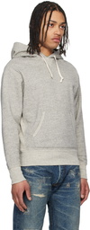 RRL Gray Fleece Hoodie