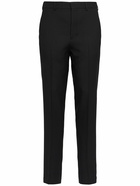 AMI PARIS Cigarette Wool Gabardine Pants