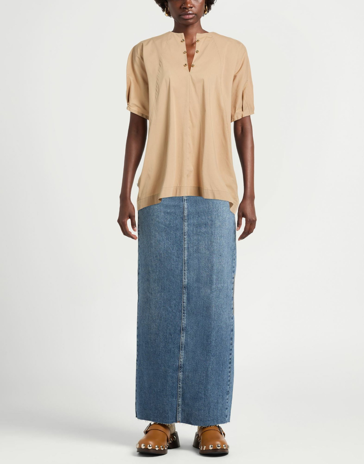 Jijil Womens Top Sand