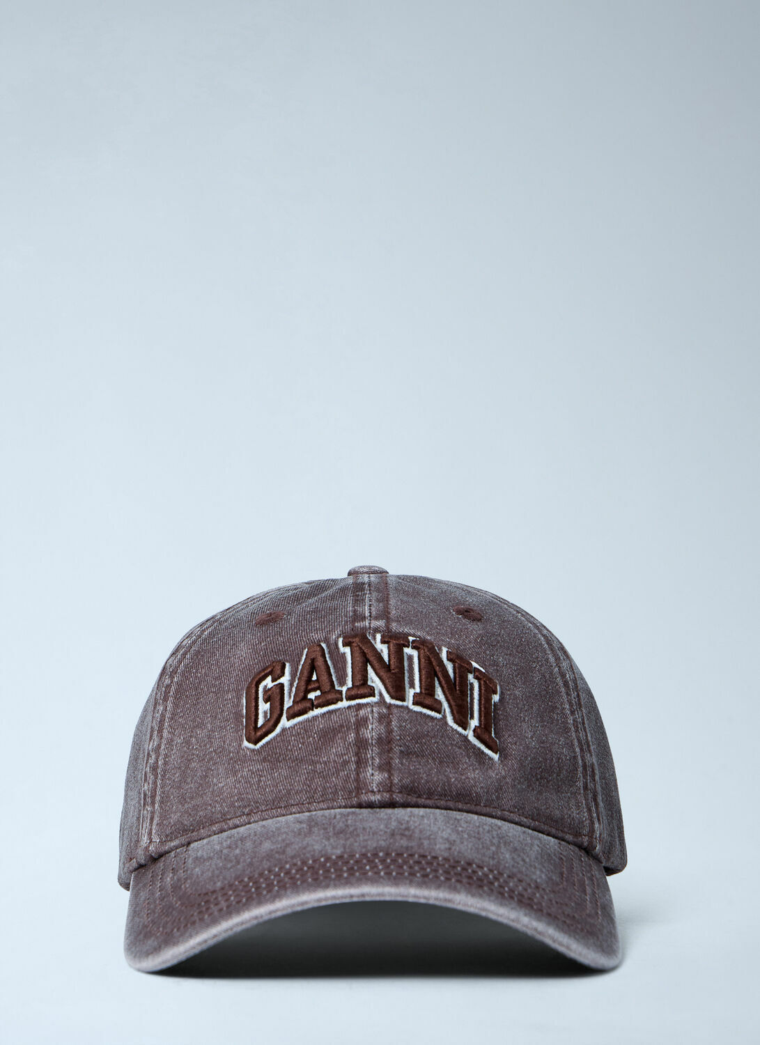 GANNI Logo Motif Baseball Cap