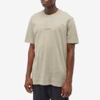 C.P. Company Men's Small Logo T-Shirt in Silver Sage