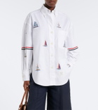 Thom Browne Printed cotton shirt