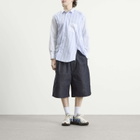Comme des Garçons SHIRT Men's Striped Poplin Shirt in Stripe X Stripe