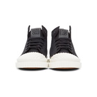 Loewe Black Canvas High-Top Sneakers