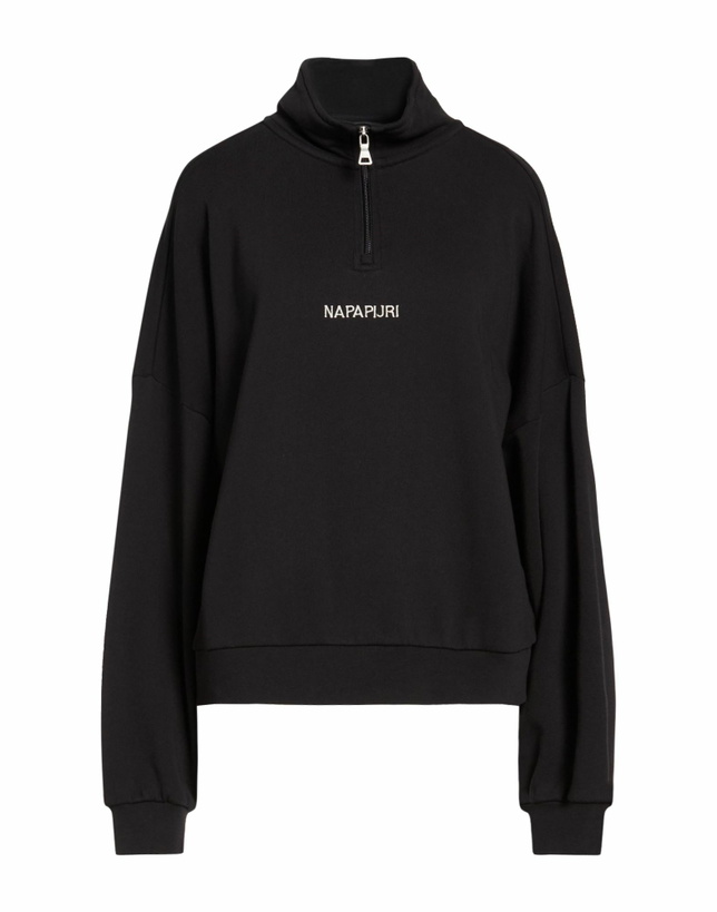 Photo: Napapijri B-pdf Hz Womens Sweatshirt in Black