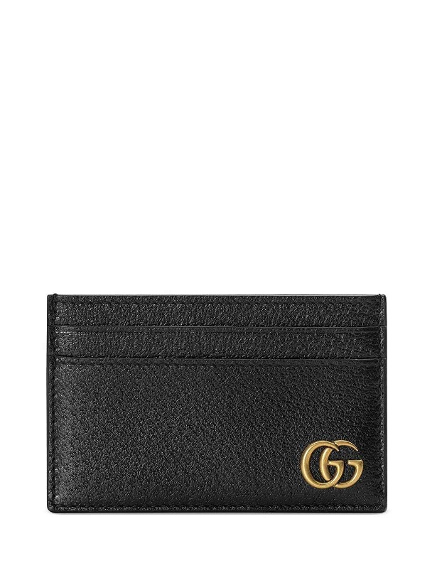 Photo: GUCCI - Gg Marmont Leather Credit Card Case