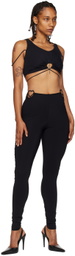 Nensi Dojaka Black Hardware Leggings