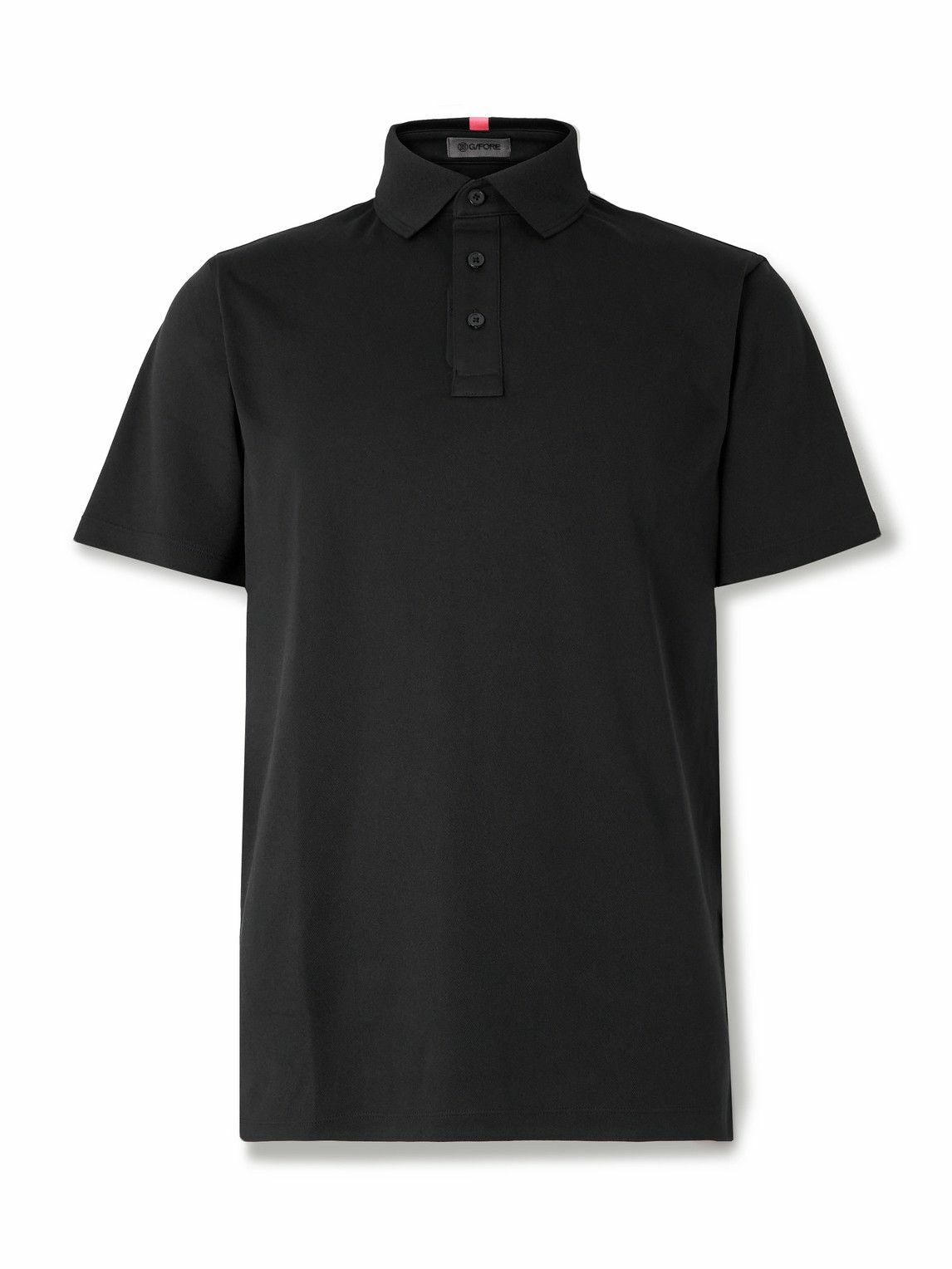 G/FORE - Essential Piqué Golf Polo Shirt - Black