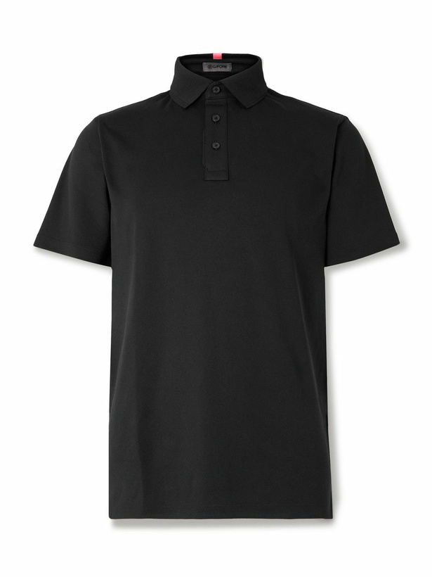 Photo: G/FORE - Essential Piqué Golf Polo Shirt - Black