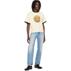 Versace White Printed Cotton-Jersey Regular T-shirt
