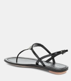 Prada Patent leather thong sandals