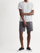 Club Monaco - Striped Cotton-Terry T-Shirt - White