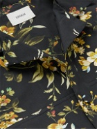ERDEM - Kallmus Camp-Collar Floral-Print Cotton-Poplin Shirt - Green