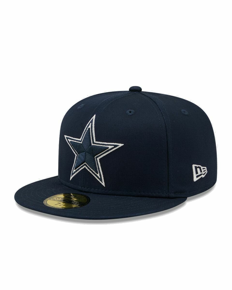 Photo: New Era Side Patch 59 Fifty Dalcow  Osbotc Blue - Mens - Caps