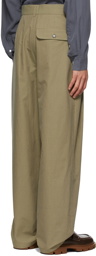 Camiel Fortgens Brown Cotton Trousers