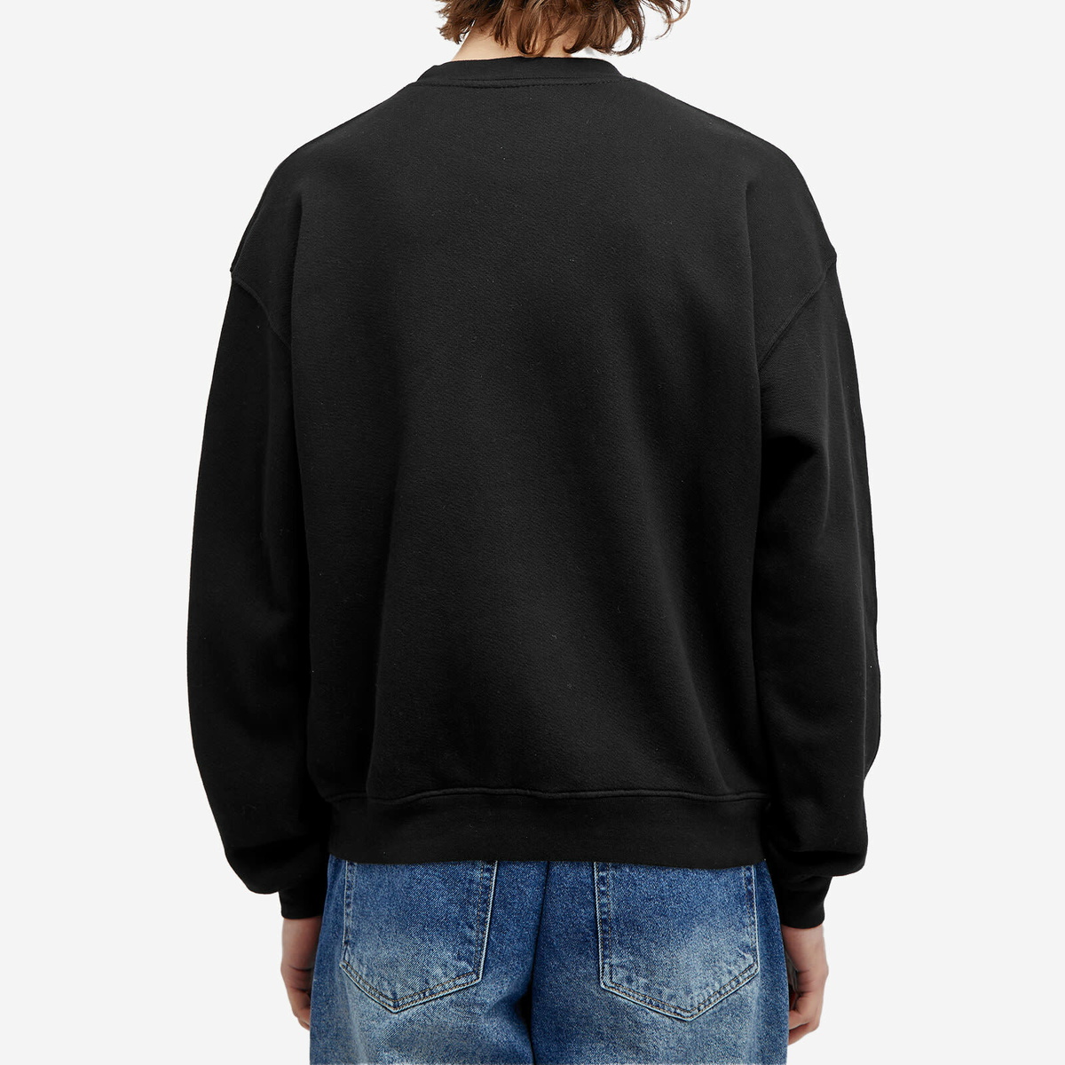 【FUCKING AWESOME】24fw BLACKLETTER RUGBY スウェットシャツ Fucking Awesome Men's Blackletter Rugby Shirt in Dark Grey