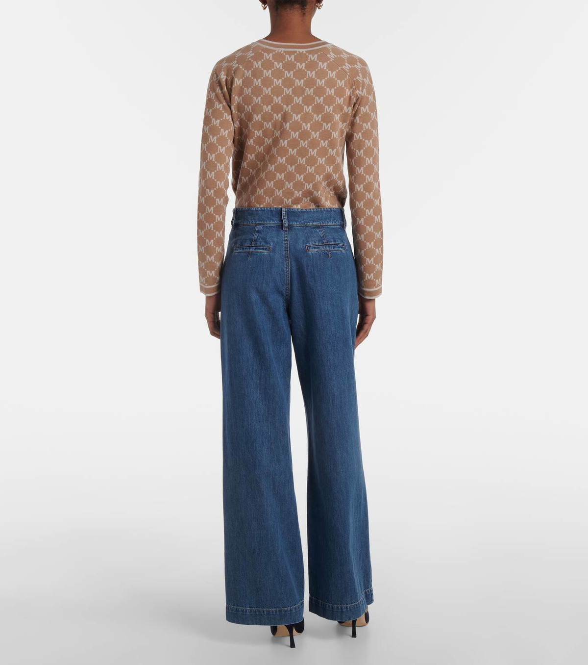 'S MAX MARA buono[ブオーノ] ワイド フィット デニム パンツ 9181025106001-b-zucchero.jpg