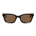RAEN Black Clemente Mirror Sunglasses