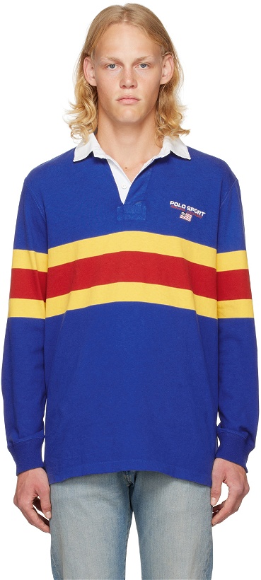 Photo: Polo Ralph Lauren Blue Rugby Polo