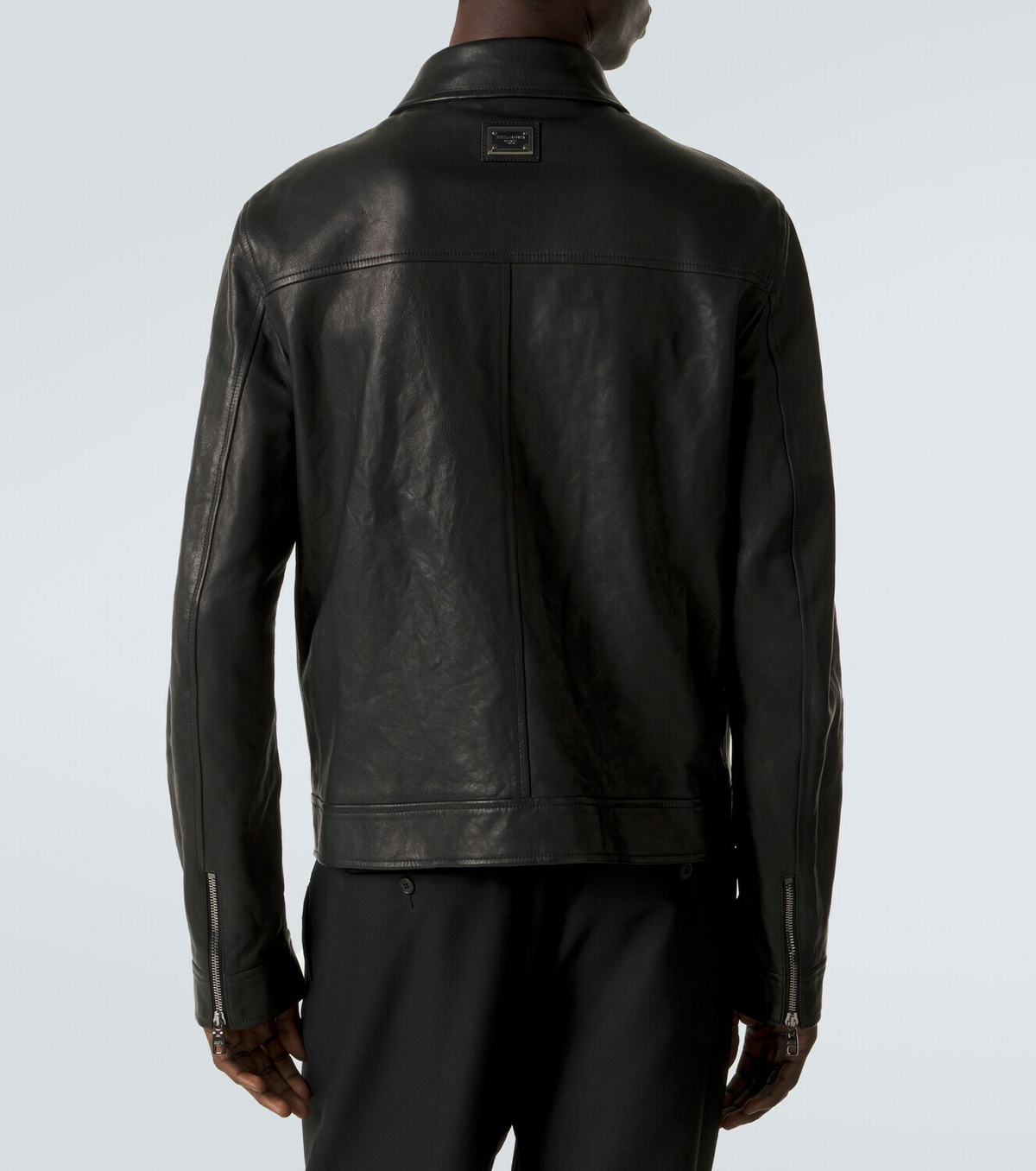 Dolce&Gabbana Leather blouson jacket