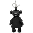 Burberry Black Patent Thomas Monogram Keychain