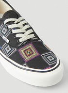 UA Authentic 44 DX Granny Check Sneakers in Black