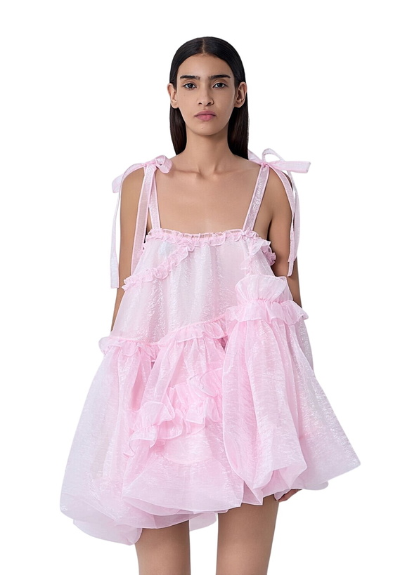 Photo: Cecilie Bahnsen Ruffle Trim Midi Dress