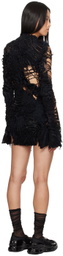Collina Strada Black Chirp Minidress