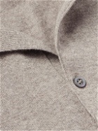 Canali - Slim-Fit Merino Wool Polo Shirt - Neutrals