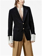 GUCCI - Elegant Jacket In Cotton Velvet