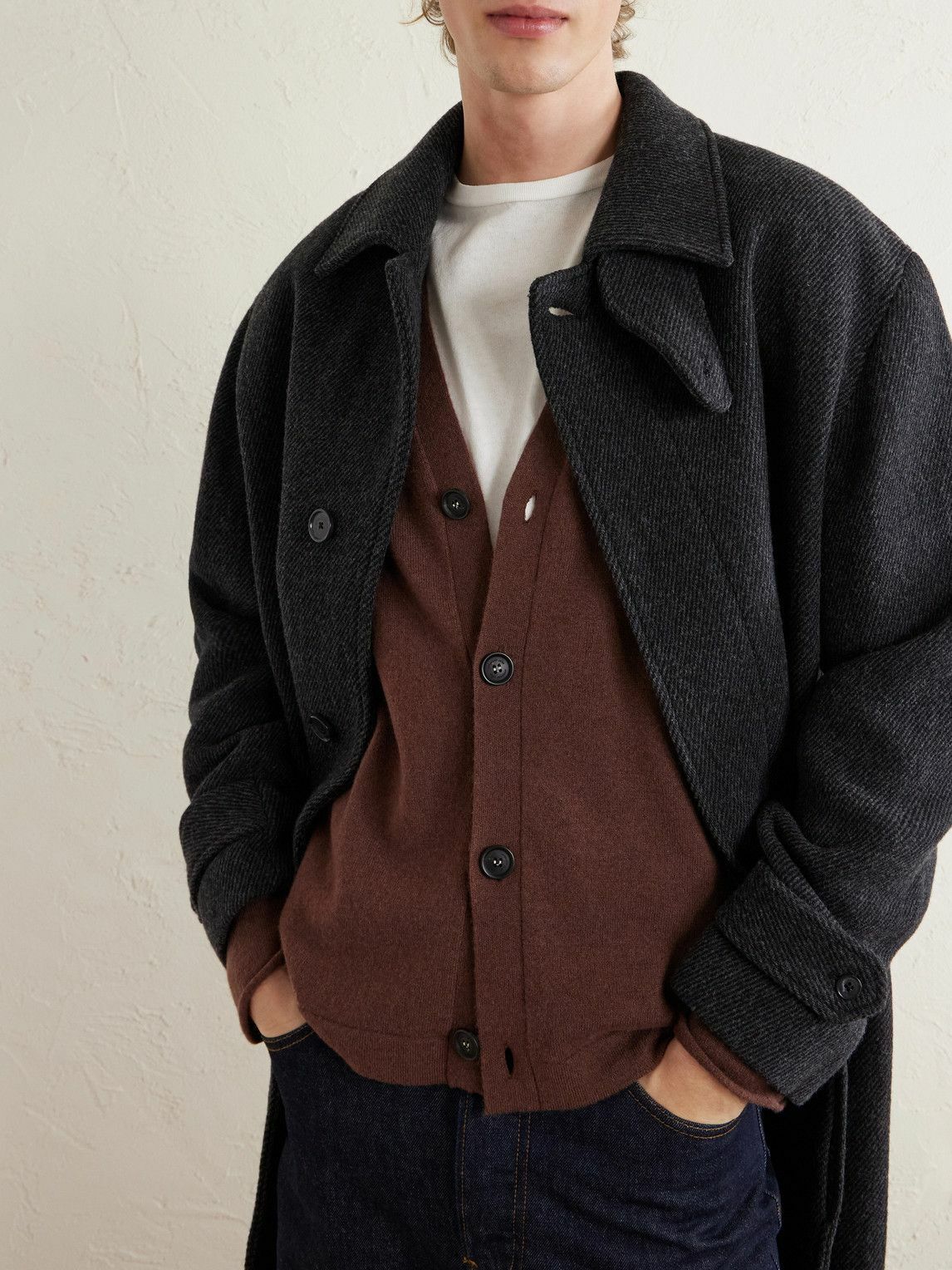 Massimo Alba - Freddie Cashmere Cardigan - Brown