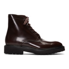 Paul Smith Burgundy Farley Boots